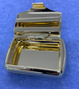 Personalised Tobacco Tin with Internal Holder for Papers Gold Finish