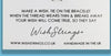 Wishstrings Rainbow Thank You Bracelet