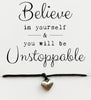 Wishstrings Believe In Yourself Bracelet