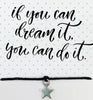 Wishstrings Dream It, Do It Bracelet