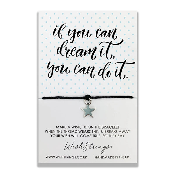Wishstrings Dream It, Do It Bracelet