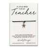 Wishstrings Teacher Bracelet
