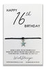 Wishstrings 16th Birthday Bracelet