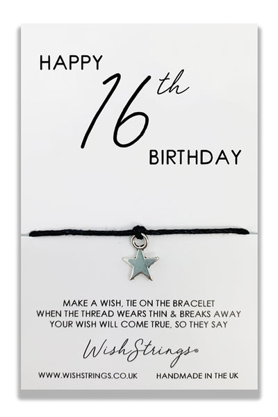 Wishstrings 16th Birthday Bracelet