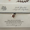 Wishstrings Home Sweet Home Card And Bracelet Combo
