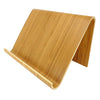 Engraved Personalised Engraved Contemporary Bamboo iPad Stand / Tablet Stand / Cookery Book Stand - Culzean Gifts