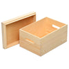 Engraved Personalised 31 x 22 x 18 cm Deluxe Wooden Pine Christmas Eve Box with Lift off Lid - Culzean Gifts