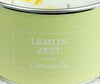 Triple Wick Pastels Candle in Tin - Lemon Zest With Citronella