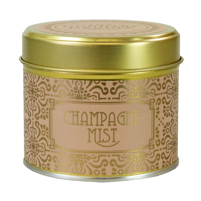 Happy Hour Candle In Tin Champagne Mist
