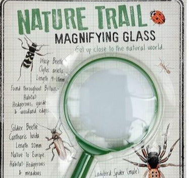 Nature Trail Magnifying Glass 18cm - Culzean Gifts
