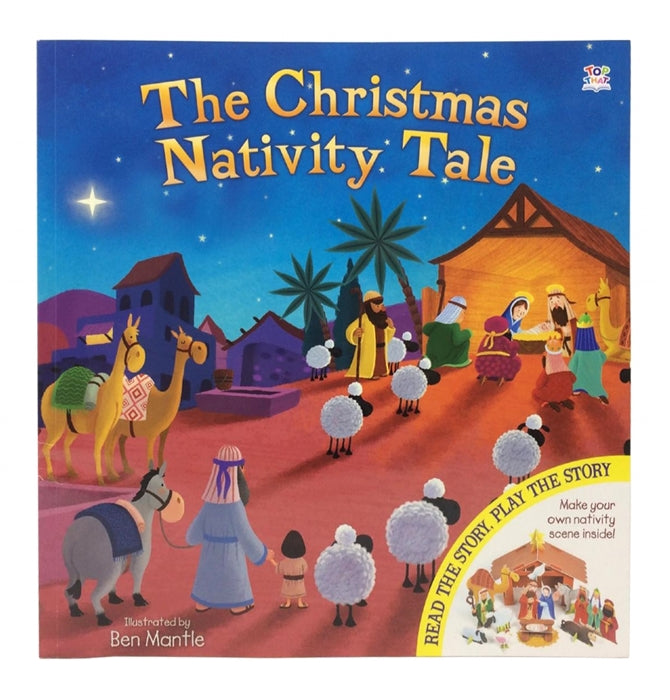 Play Along Christmas Nativity Tale Book - Culzean Gifts