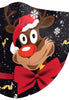 Reusable Face Mask - Red Nose Reindeer