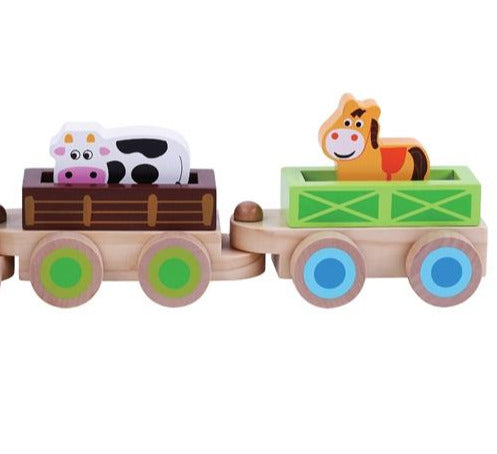 Farm Train with Animals - Culzean Gifts