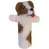 Spaniel Dog Finger Puppet Greetings Card - Culzean Gifts