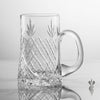 Beautiful Lead Crystal Sloped Panel Tankard Glass - Personalised Engraved - Culzean Gifts