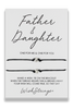 Wishstrings Father And Daughter Double Bracelet