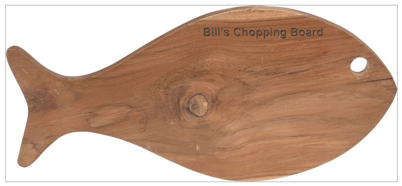 ﻿﻿﻿Fish Cutting Board 41cm - Available Personalised