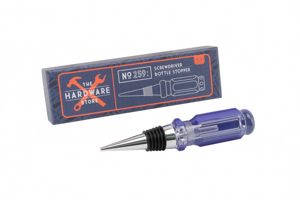 The Hardware Store Screwdriver Bottle Stopper - Culzean Gifts