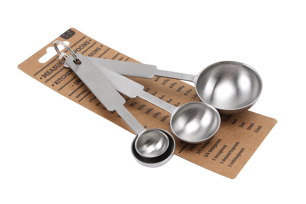 Kitchen Conversions Set of 4 Measuring Spoons - Culzean Gifts