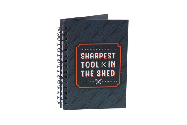The Hardware Store Navy Sharpest Tool Notebook - Culzean Gifts