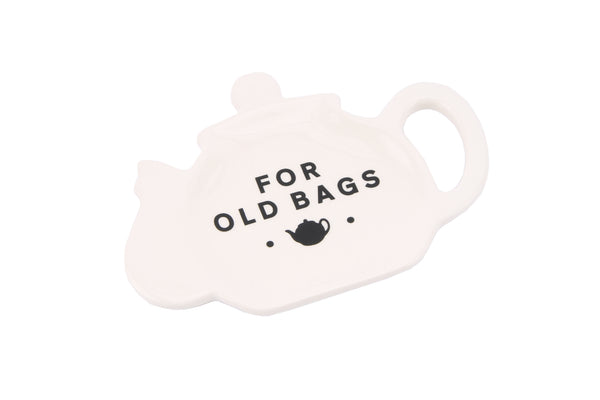 Loft 'For Old Bags' Ceramic Tea Bag Holder - Culzean Gifts