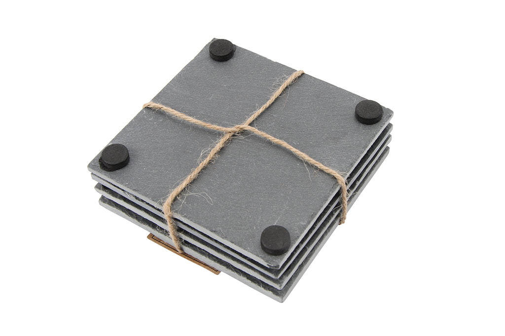 Individual Engraved Personalised Slate Square Coaster - Culzean Gifts