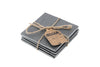 Set of 4 Slate Square Coasters - Culzean Gifts