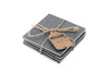 Engraved Personalised Loft Set of 4 Slate Square Coasters - Culzean Gifts