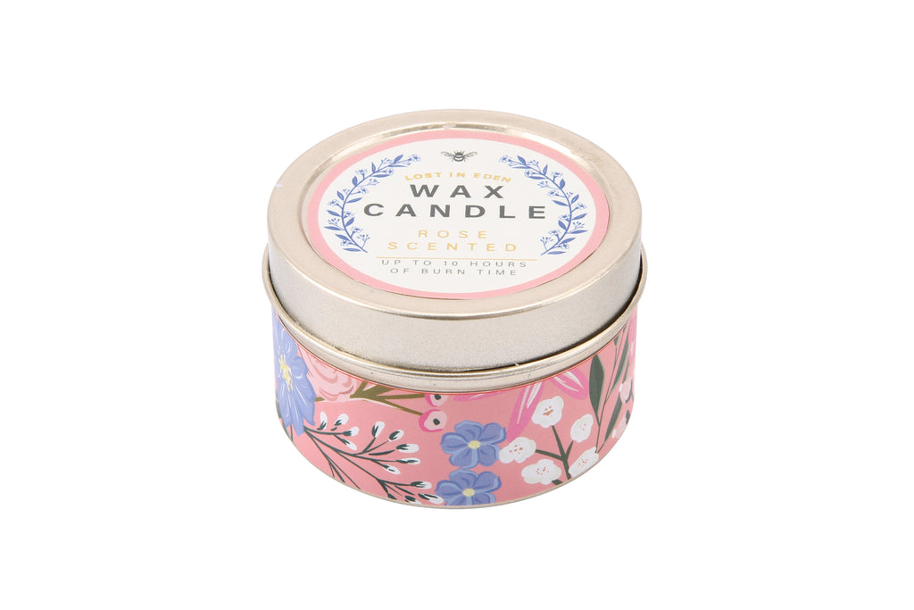 Lost In Eden English Rose Candle - Culzean Gifts