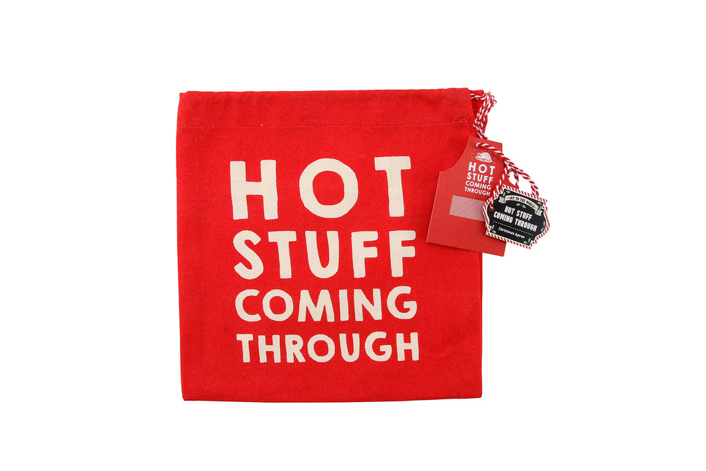 Hot Stuff 'Hot stuff coming through' Apron - Culzean Gifts