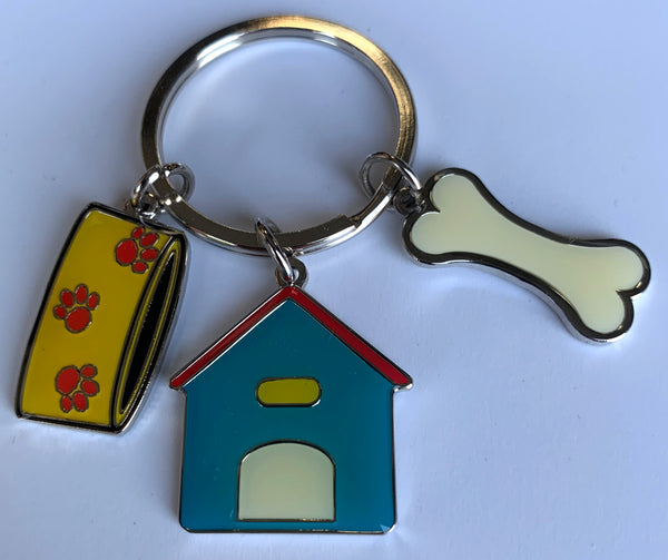 Dog House Key Fob - Available Engraved Personalised