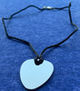 Polished stainless steel guitar plectrum necklace - Available Personalised Engraved