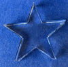 Star Shaped Engraved Glass Personalised Trophy