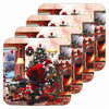 Santa With Presents Set Of 4 Coasters 