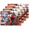 Santa With Presents Set Of 4 Place Mats