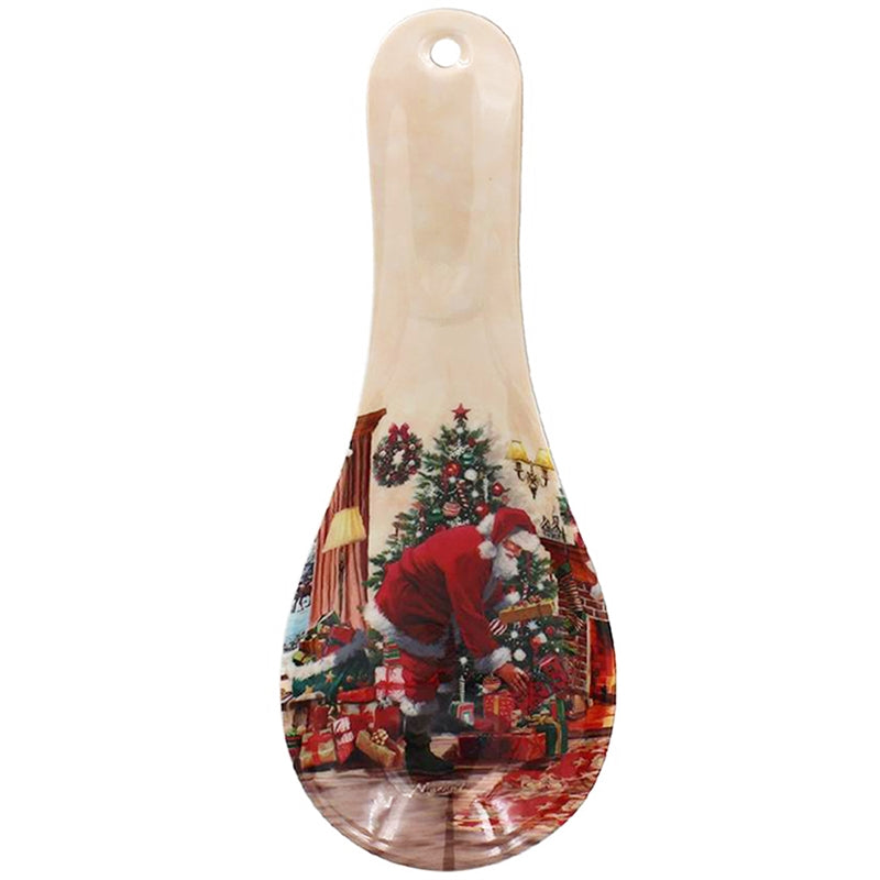 Santa With Presents Spoon Rest 24cm