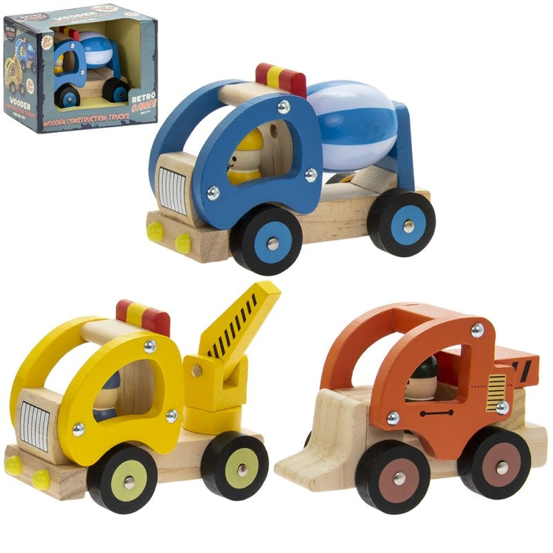 Wooden Retro Truck Toy - Culzean Gifts