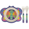 Bamboo Eating Set Butterfly