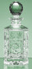 Blenheim Lead Crystal Panel Square Spirit Decanter - Personalised Glass Engraved - Culzean Gifts