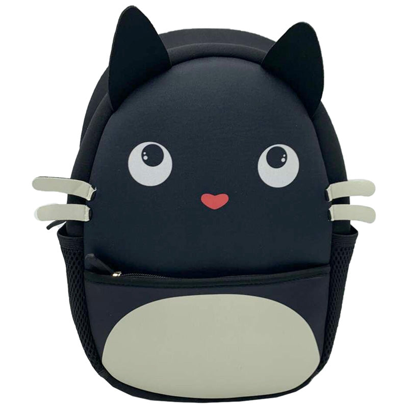 Feline Fine Black And White Cat Backpack 30cm