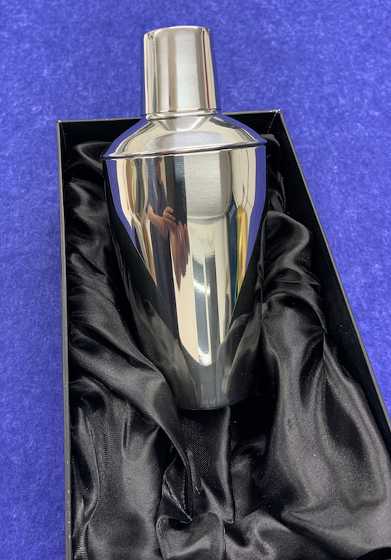 Engraved Personalised Polished Stainless Steel 0.5L Cocktail Shaker