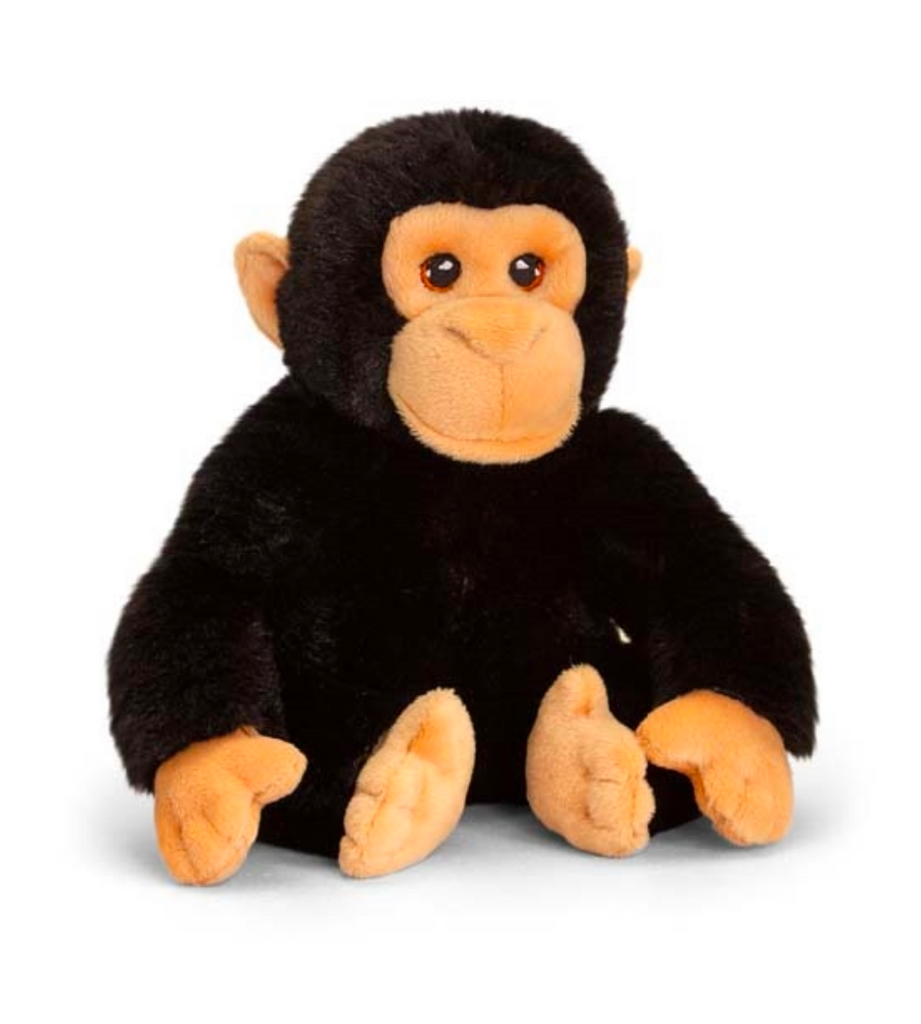 Plush Teddy Made From 100% Recycled Plastic - Chimp 18cm