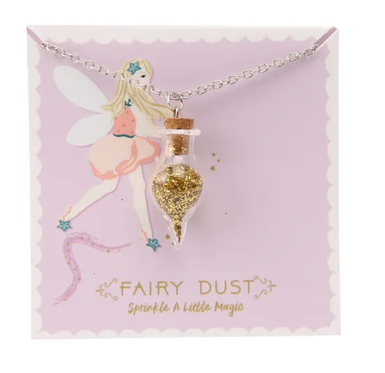 Once Upon A Time Gold Fairy Dust Necklace