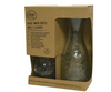 Recycled Glass Wine Carafe and Tumbler Set