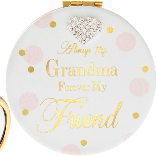 Mad Dots Grandma Compact Mirror 8cm