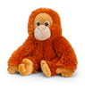 Plush Teddy Made From 100% Recycled Plastic - Orangutan