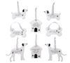 Woofs & Whiskers Ceramic Dog Hangers