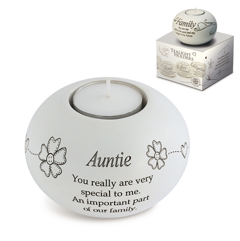Said With Sentiment Auntie T Light Holder