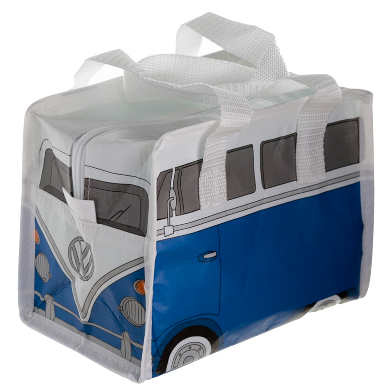 Volkswagen Blue Campervan Lunch Bag 21cm