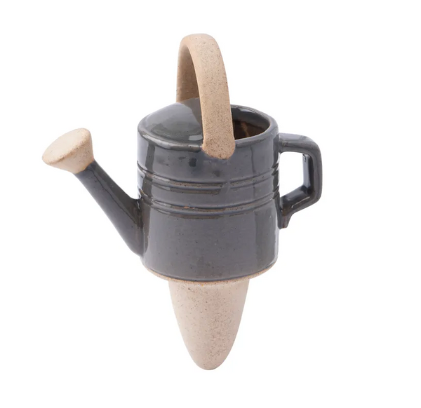 Stoneware Watering Can Water Feeder
